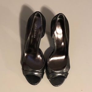 Ann Taylor Silver Shoes, Size: 7